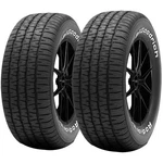 (qty 2) 275/60R15 Bfg Radial T/a 107S Sl White Letter Tires. Fixed Price $502.98.