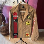 Sniper Gang Aim High Racing/ Flight Jacket (beige) Men S/p. Fixed Price $49.00.