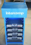 Intercomp SW500 E-z Weigh Scale, 170125, Pads, Controller And Rolling Cart. Fixed Price $1550.00.