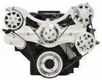 Billet Serpentine Front Drive Ford Fe - Polished W/ac & Ps. Fixed Price $2495.00.