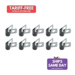 Quickcar 66-850, Set Of Zinc Steel Alum Line Clamps 1/4IN 10PK Performance Pa. Fixed Price $35.37.