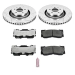 Power Stop K6806-26 Street Warrior Brake Upgrade Kit Cross-drilled And Slotted. Fixed Price $364.09.