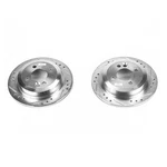 Power Stop EBR652XPR Drilled & Slotted Rear Rotor Set For 02-06 Mini Cooper. Fixed Price $120.10.