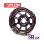 Bassett BAS57RC375 Powder Coated Black Steel Inch Wheel Rim 5X4.75 15X7. Fixed Price $134.62.