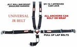 Universal Youth Racing Harness Sfi 16.1 Approved 5 Point Seat Belt Black. Fixed Price $137.49.