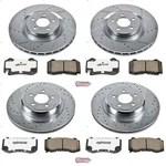 Power Stop K4023-26 Z26 Street Warrior Drilled/slotted Rotor Ceramic Pads. Fixed Price $772.21.