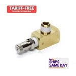 Shifnoid PC1800, One Natural Brass CO2 Bottle Fitting Air Filler Back-up Perform. Fixed Price $48.13.