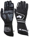 Impact Racing 34200610 G6 Driving Gloves Sfi 3.3/5 Black X-large. Fixed Price $104.95.