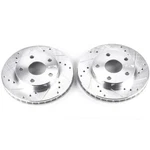 Powerstop JBR590XPR Evolution Performance Drilled, Slotted & Plated. Fixed Price $99.99.