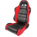 Scat 80-1605-64L Sportsman Series Driver Side Reclining Seat Black/red. Fixed Price $271.65.
