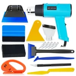 Cartints Vinyl Wrap Window Tool Kit 12PIECE 1200W Heat Gun Felt Edge. Fixed Price $58.26.