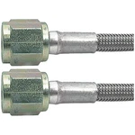 Allstar Performance ALL46310-28#3 Braided Steel Lines 28IN, Stainless. Fixed Price $42.90.