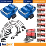 2PCS Ignition Coil & Wireset 8PCS Motorcraft Spark Plug Ford Ranger FD487. Fixed Price $112.89.