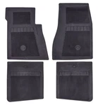 Jegs 79683 Black Rubber Floor Mats Fits Select 1967-1981 Chevrolet Models. Fixed Price $139.99.
