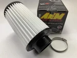 Aem 21-2029BF Dryflow Air Filter, 2.75" Flange, 6" Base, 5.125" Top, 9.125" Tall. Fixed Price $40.45.