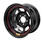 Bassett Wheels 58S52 15X8 5-2 D-hole 17LB Black. Fixed Price $114.99.
