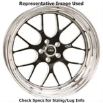 Weld Racing 77MB8095B72A Street Rt-s 18X9.5 Wheel Black Center Polished Shell. Fixed Price $1348.48.