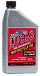 Lucas 10W-50 Full-synthetic High-performance 4T 4-STROKE Engine Oil 1QT. Fixed Price $28.02.