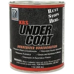 Kbs Undercoat; Solvent-based Paintable Rubberized Undercoating; Quart. Fixed Price $22.99.