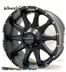 20 X9" Satin Black Raceline Shift 930 Wheel Fits Jeep Wrangler 5X127 5X5 +0 (1X). Fixed Price $239.99.