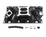 Edelbrock 75163 Performer Rpm Air-gap Sb Chevy Vortec Black Intake Manifold. Fixed Price $595.95.