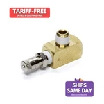 Shifnoid PC1800, One Natural Brass CO2 Bottle Fitting Air Filler Back-up Perform. Fixed Price $48.13.