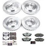 Power Stop K4148-26 Z26 Ceramic Brake Pad And Drilled/slotted Rotor Kit. Fixed Price $615.56.