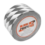 Isc Checkerboard Barricade Tape Non-adhesive : 3 In. X 1000 Ft. Black/white Ang. Fixed Price $43.97.