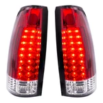 Upi Led Tail Light For 1988-98 Chevy & Gmc Truck (pair) Red Clear Lens. Fixed Price $172.86.