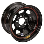 Basset 58D51I 15X8 D-hole On Imca Black Wheel. Fixed Price $107.99.