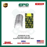 Crankshaft Main Bearing Set 0.5 For Nissan Pathfinder VQ40DE Dohc 4.0L Petrol. Fixed Price $48.50.