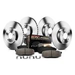 Powerstop KOE5615 Brake Kit For Volvo S80 2007-2014 Front Rear. Fixed Price $318.39.
