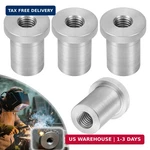 Weld-on NUT,3/8"-16 Long Threaded Stepped Bung Female Steel Chas. Fixed Price $27.52.