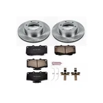 Powerstop Oe Stock Replacement Low-dust Ceramic Brake Pad And Rotor Kit. Fixed Price $139.52.