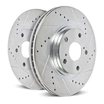 Powerstop JBR967XPR Evolution Drilled Slotted Rotors. Fixed Price $150.22.