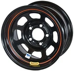 Bassett Wheels 58D51I Black Imca D-hole. Fixed Price $101.99.