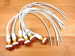 6 Bbt Waterproof 12 Volt Amber Low-profile Led Courtesy Lights. Fixed Price $17.95.