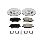 Power Stop K6503 Z23 Daily Driver Brake Pad And Evolution Rotor Kit. Fixed Price $238.45.