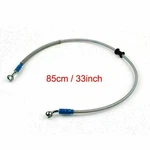 85CM/33" M10 Brake Oil Hose Line Banjo Fitting Stainless Steel End #8. Fixed Price $17.99.