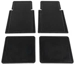 Jegs Black Rubber Floor Mats Fits Select 1960-1981 Buick, Chevrolet, Gmc,. Fixed Price $114.99.