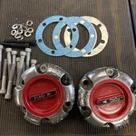 Dana 44HD Spicer Locking Hubs Big. Fixed Price $1100.00.