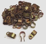 X100 1/2" Round Loop Adel Umpco Pipe Tube Steel Cable Center Mount Clamp Milspec. Fixed Price $24.99.