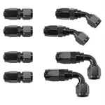 Speedway Motors Full Flow Swivel Fitting Kit, -6AN, Black. Fixed Price $133.99.
