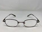 Flex Titanium Tanner Brown 41-17-125 Metal Full Rim Eyeglasses Frame 4824. Fixed Price $42.00.