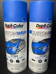 Duplicolor CWRC796 Patriot Blue Custom Wrap Removable Ez Peel For Paint 11OZ. Fixed Price $24.99.