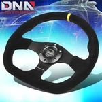 Nrg 320MM Zero Dish Aluminum Flat Bottom Suede Grip Steering Wheel RST-024MB-S-Y. Fixed Price $160.00.