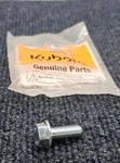 (qty 2) Kubota 01754-50820 Replacement Flange Bolt For Tractor M8X1.25X20MM. Fixed Price $16.31.