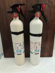 Kidde Marine Fire Extinguishers 2.5 Lb. Halon 1211 B-c W/ Brackets. Fixed Price $550.00.