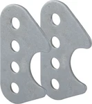 Allstar Shock Mount Weld-on Steel Natural 1-1/2 Od Tubing Pair. Fixed Price $21.34.