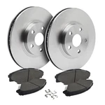 Front Brake Rotors + Ceramic Pads 2014-2018 2019 Ford Focus Lincoln Mkc. Fixed Price $153.54.